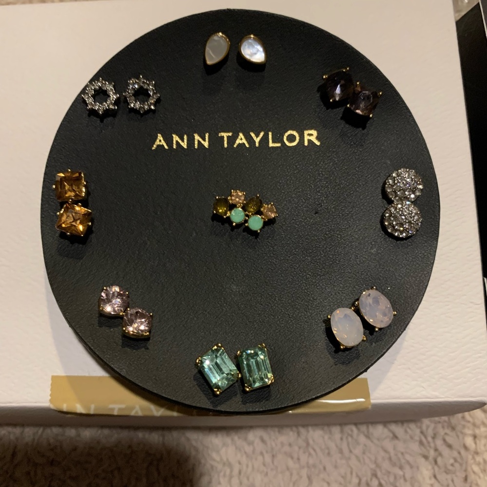 Ann Taylor Women's Multi-Color Earring Set